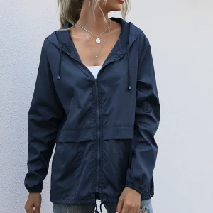 Bernice - Waterdichte Damesjas met Rits | Comfortabele Herfstjas