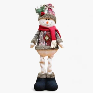 Staande Kerstfiguren – Decoratieve Santa, Sneeuwpop & Rendier