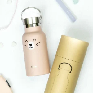 Kinder Drinkfles met Dierensnuit – Lekvrije Fles met Cadeauverpakking