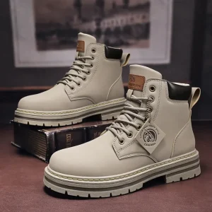 Heren Veterboots – Comfortabele Casual Laarzen met Robuust Design