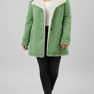 Dames winterjas met sherpa voering – Warm & stijlvol ontwerp