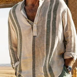 Luxe Lange Mouwen Shirt voor Heren – Comfort en Stijl voor Dagelijks Gebruik