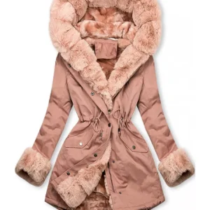 Klara – Gewatteerde Jas met Warm Pluche Voering voor Dames