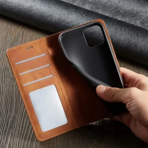 Wallet Telefoonhoes met Kaartvakken & Magneetfunctie – Bookcase Cover