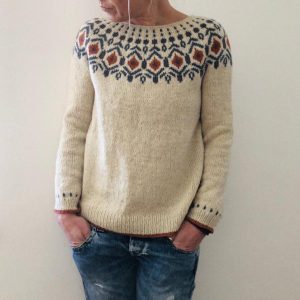 Dames Herfstpullover – Uniek Design, Elegant en Comfortabel