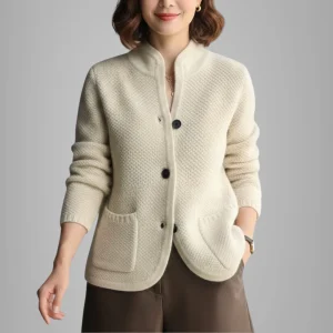 Dames Cardigan met Knopen – Elegant & Comfort Fit