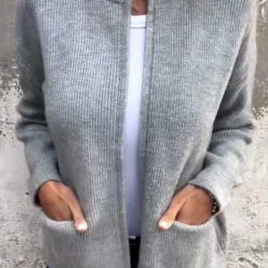 Oversized Gebreid Vest voor Dames – Zacht en Comfortabel Herfstvest