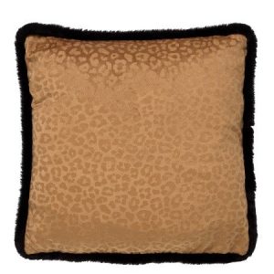 Kussen ‘Panter’ – Trendy kussen – 45×45 cm bruin