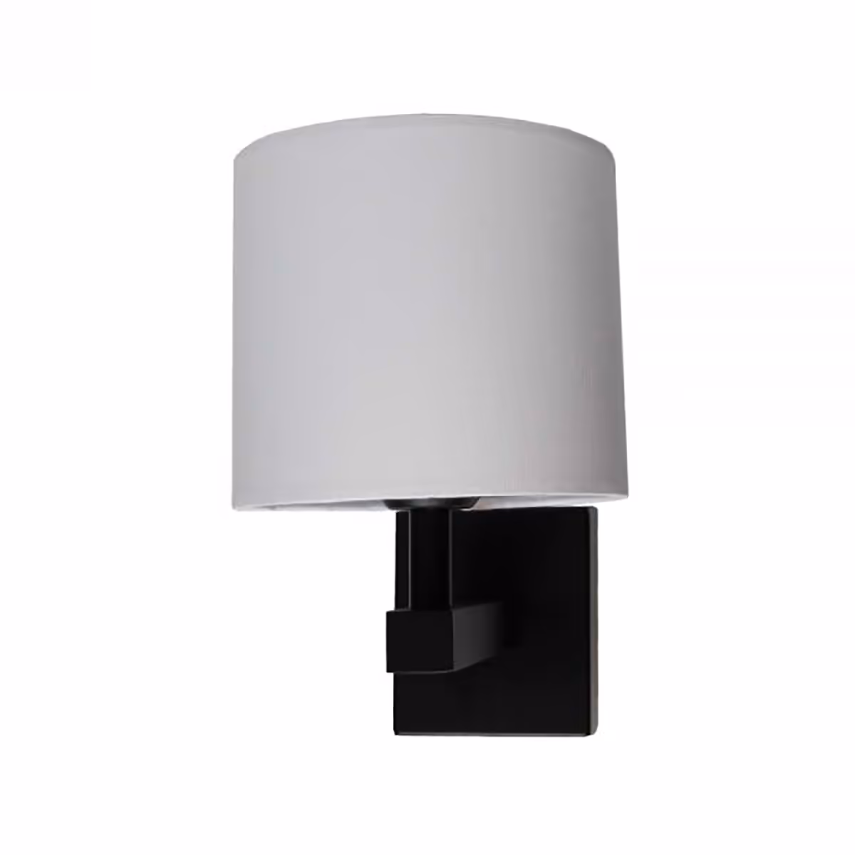 Lavos E27 zwarte bedlamp excl. off-white kap & schakelaar, ARTDELIGHT