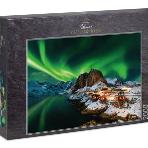 Puzzel 2000 Stukjes – Noorderlicht Landschap Premium Legpuzzel