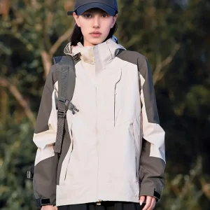 Danika - Dames Colorblock Outdoor Jas | Stijlvolle en Functionele Buitenjas