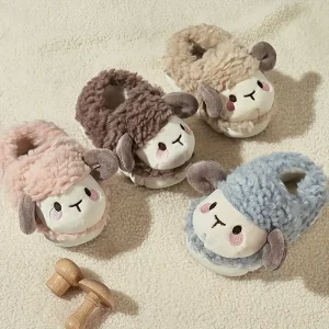 Pluche Dierenpantoffels – Warme Kinder Slippers met Schattig Design