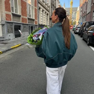 Emma – Oversized Leren Jas voor Dames | Trendy en Comfortabel