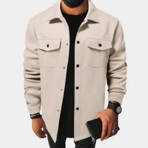 Comfortabel en Warm Herenoverhemd voor Koude Maanden