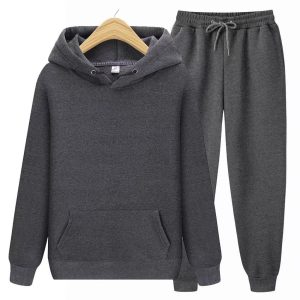 Unisex Hoodie en Joggingbroek Set voor Comfort en Stijl