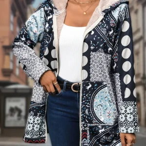 Mila - Vintage Zip-Up Langarmjas voor Damesmode | Comfortabele Retro Stijl