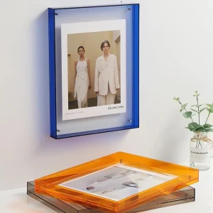LumiFrame - Decoratief fotolijstje van levendig gekleurd transparant acryl